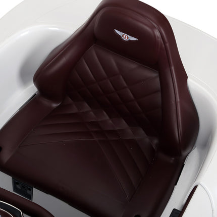 Dětské elektrické auto s dálkovým ovládáním - 2 motory, bílá, 108cm