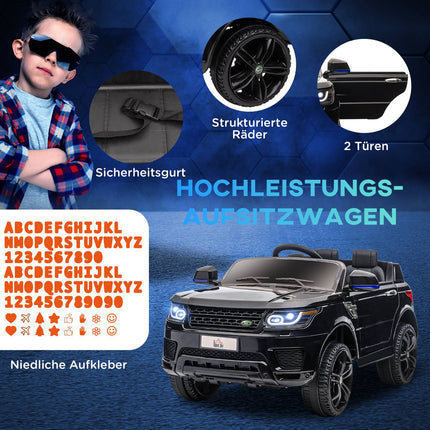 Elektrické auto pro děti s dálkovým ovládáním, světla, hudba