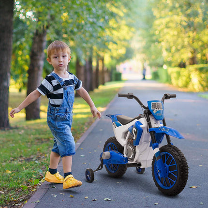 Dětská elektrická motorka 12V, odnímatelná kolečka, od 3 let