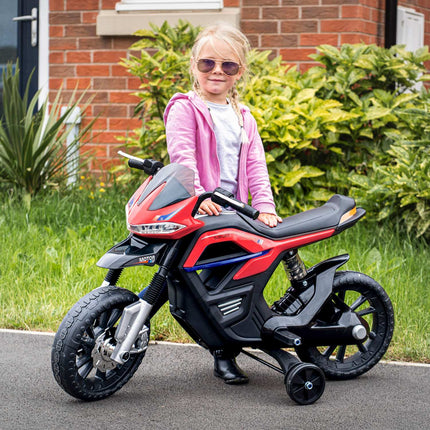Elektrická motorka pro děti - světlo, hudba, 3 km/h, 3-6 let
