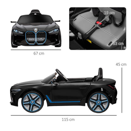 Elektrické auto pro děti s dálkovým ovládáním, světlomety a MP3 přehrávačem