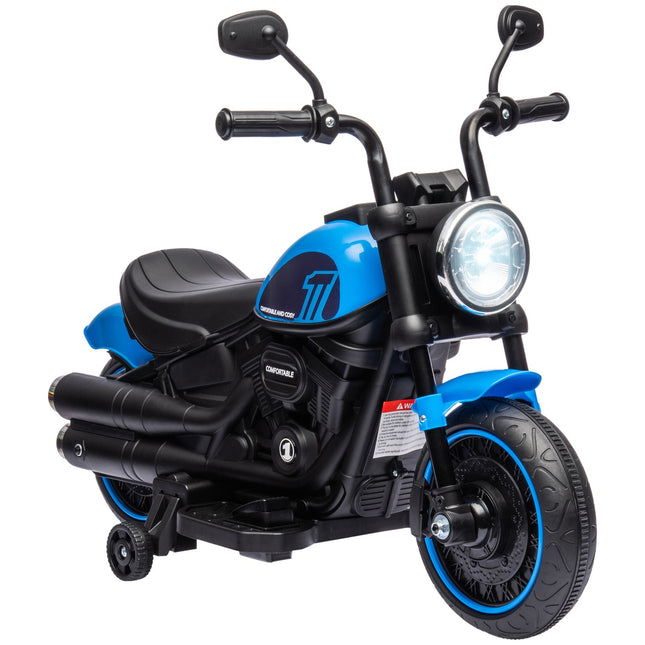 Elektrická motorka pro děti, odnímatelná kolečka, věk 1.5-3 roky