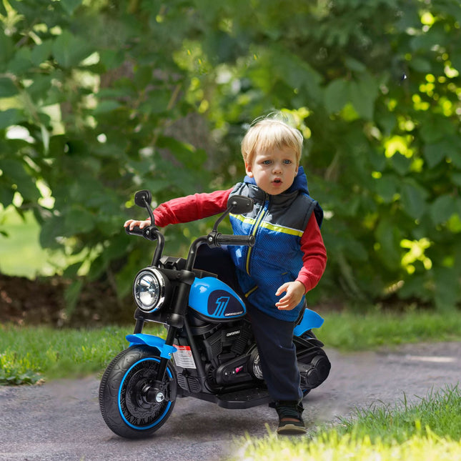 Elektrická motorka pro děti, odnímatelná kolečka, věk 1.5-3 roky
