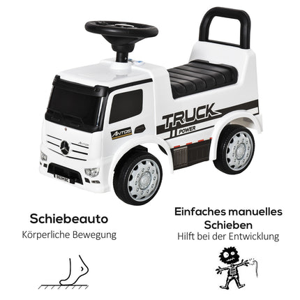 Driving car truck style with light, for 12-36 months