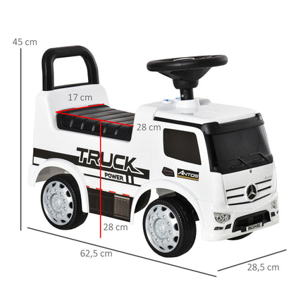 Driving car truck style with light, for 12-36 months