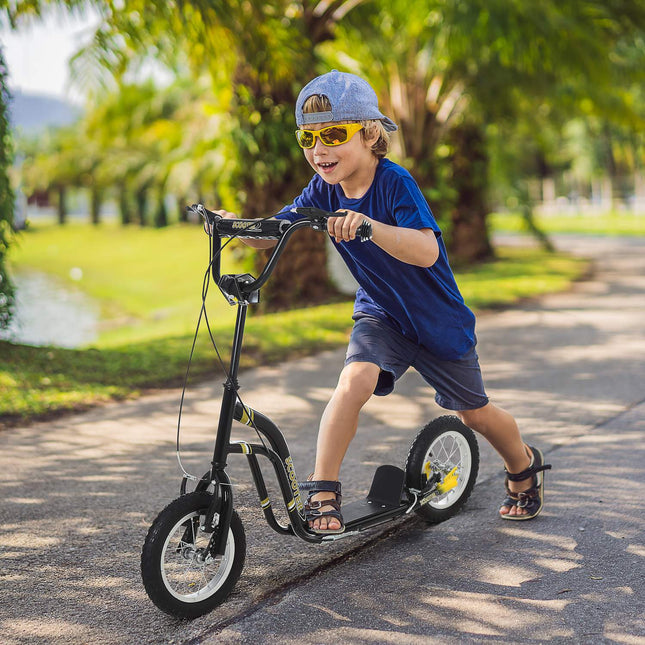 City scooter for children, aluminum frame, 12-inch tires