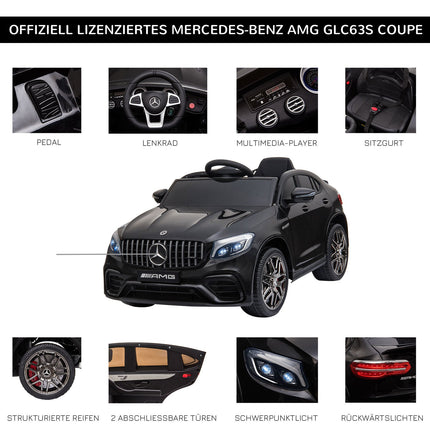 Elektrické autíčko Mercedes-Benz GLA45 k svezení s dálkovým ovládáním