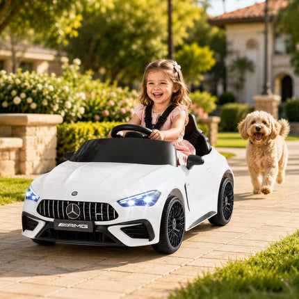 Children's 12V Electric Car with Remote & LED Lights