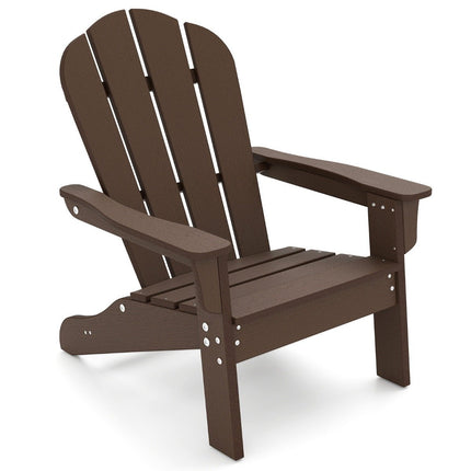 Dětské křeslo Adirondack, HDPE, ergonomické opěradlo