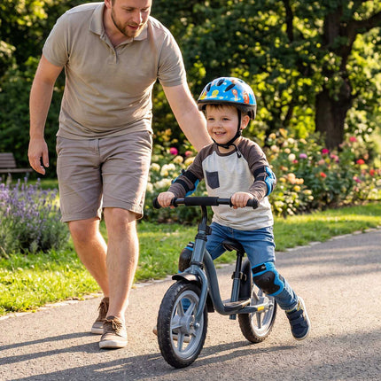 Children's Balance Bike, Adjustable, Lightweight, Blue