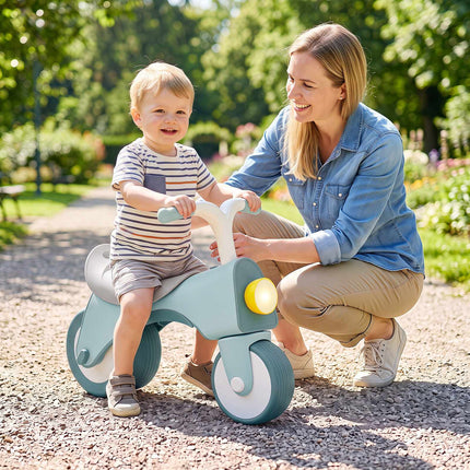 Children's Balance Bike, Blue, Lights & Music, Ages 2-5