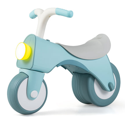 Children's Balance Bike, Blue, Lights & Music, Ages 2-5