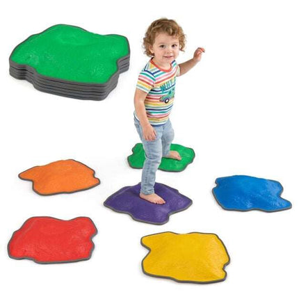 Children's Balancing Stones Set, Non-Slip, Stackable, 6-Piece