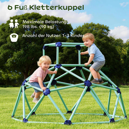Dětská prolézací kopule, odolná proti UV, 182.5cm, modrá