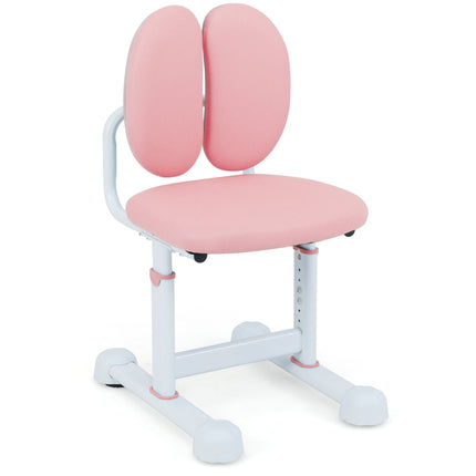 Children's Desk Chair, Adjustable Height, Pink