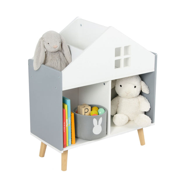 Kinderhuisvormige plank, MDF en grenenhout