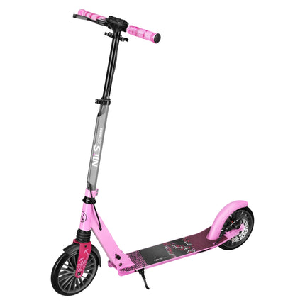 Children's Pink Scooter, 200mm Wheels, Foldable
