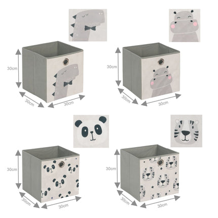 Dětská úložná lavice se 4 boxy