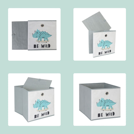 Dětské úložné boxy, skládací, 3 ks