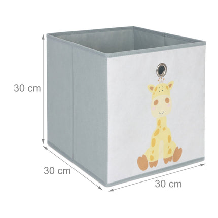 Dětské úložné boxy, skládací, 3 ks