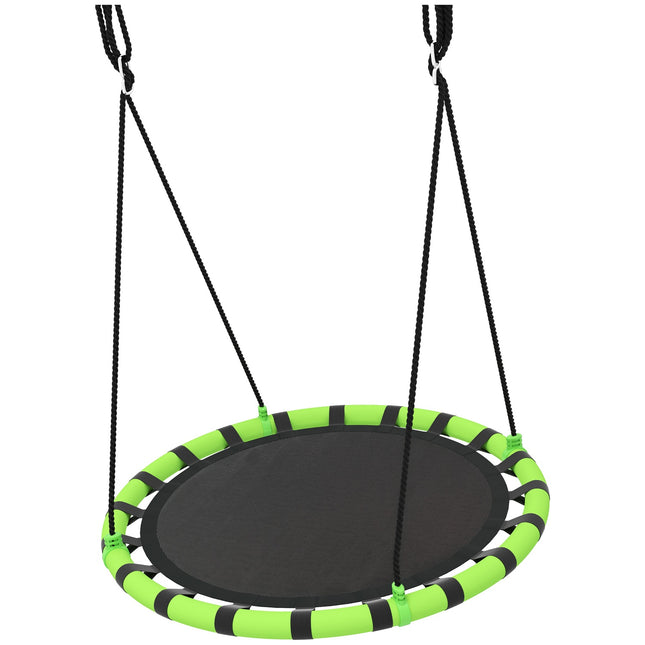 Dětská houpačka, nosnost 150 kg, Ø100 x 180 cm, černá