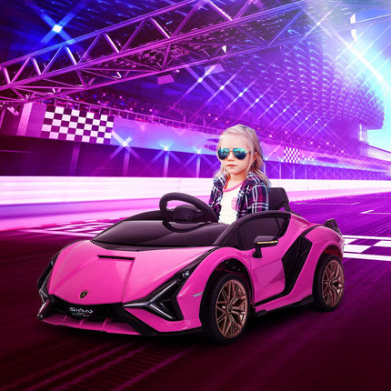 Elektrické auto SUV pro děti – 3 rychlosti, MP3, dálkové ovládání, růžová