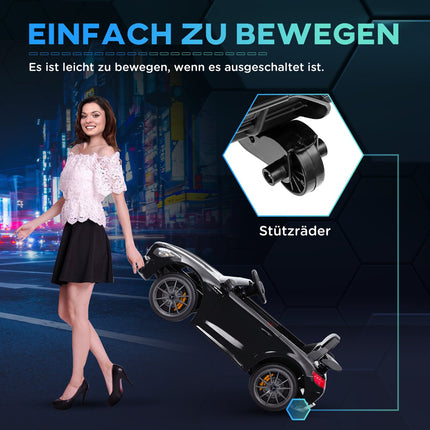 Dětské auto, 12V, dálkové ovládání, světla, 3-5 km/h