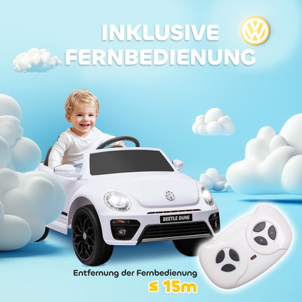 Children's 12V electric car with remote control and LED lights