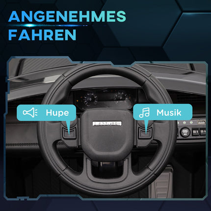 Electric car for children with remote control, lights & music