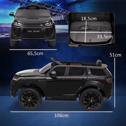 Electric car for children with remote control, lights & music