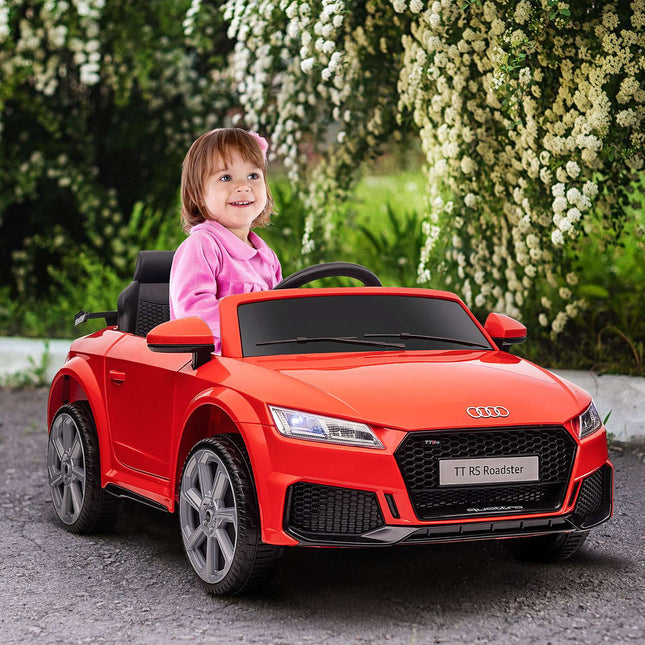 Elektrické auto pro děti s dálkovým ovládáním, MP3, 3-6 let, červená