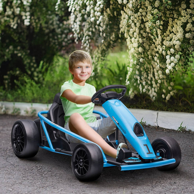 Elektrická motokára pro děti 24V s hudbou a bezpečnostním pásem