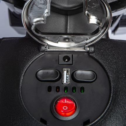 Elektrická motorka pro děti, 12V, hudba a přídavná kolečka, 6 km/h