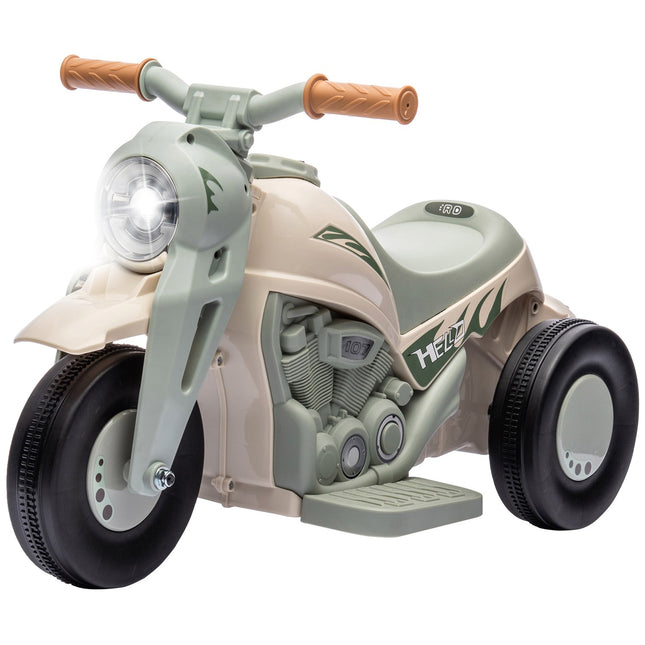 Dětská elektrická motorka, 6V motorka s hudbou, 2.5-3 km/h, pro děti 2-5 let