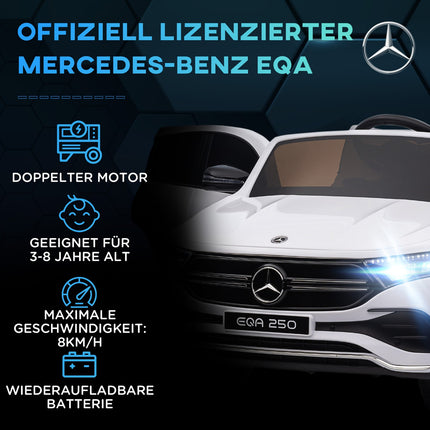 Elektrické auto pro děti s dálkovým ovládáním, MP3 a světlomety, 3-8 let