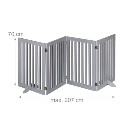 Children's gate wooden 70 cm