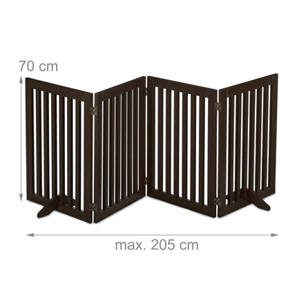 Dětská dřevěná zábrana 70 cm