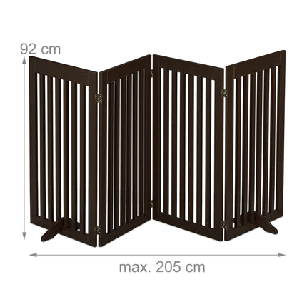 Children's gate wooden 92 cm