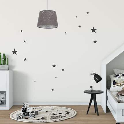 Textilní lampa do dětského pokoje