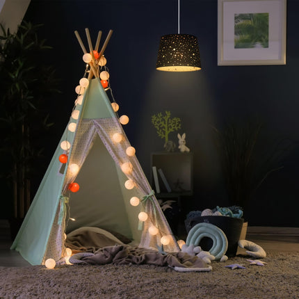 Textilní lampa do dětského pokoje