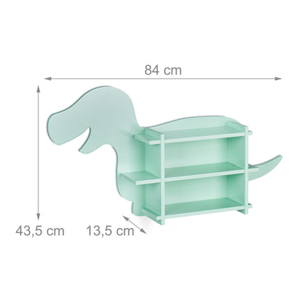 Dětská nástěnná polička Dino