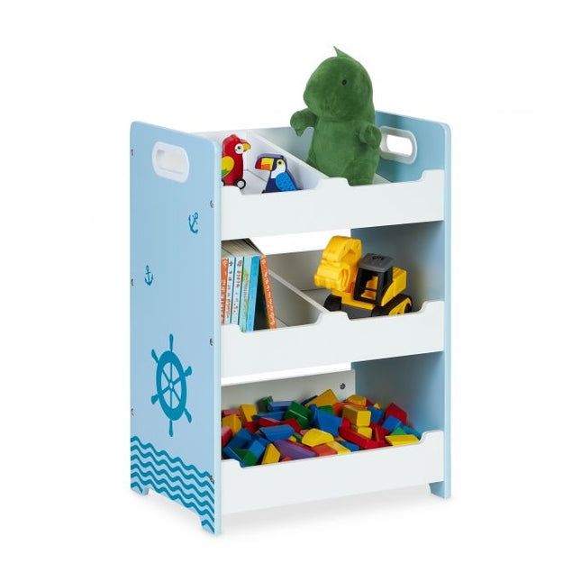 Dětský regál s 5 přihrádkami