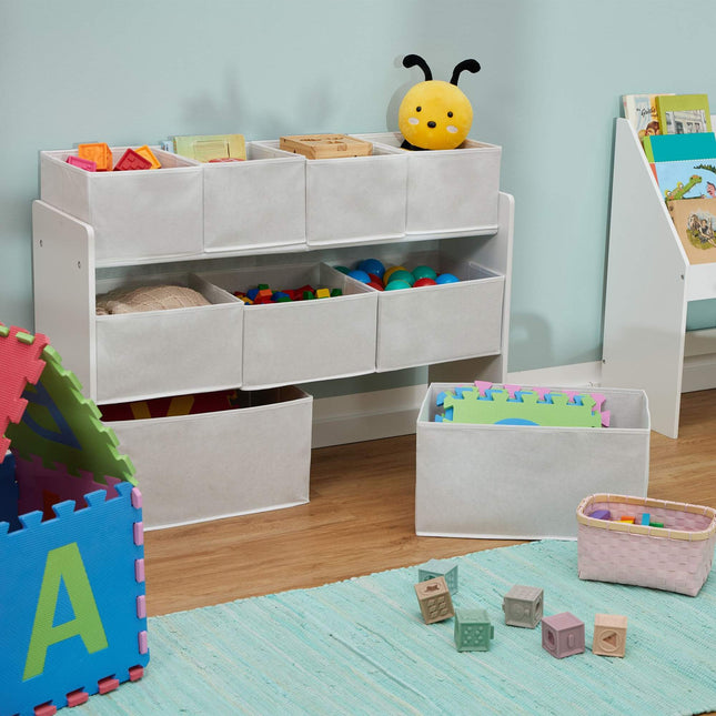 Dětský regál s 9 boxy