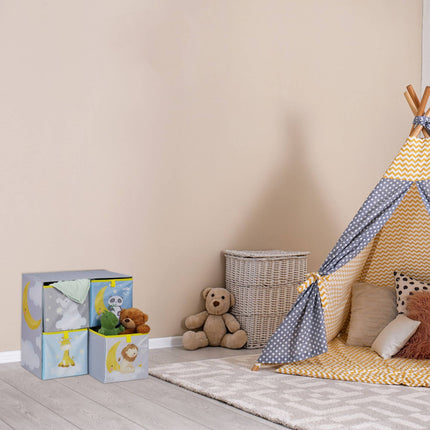 Kinderregal mit Schubladen