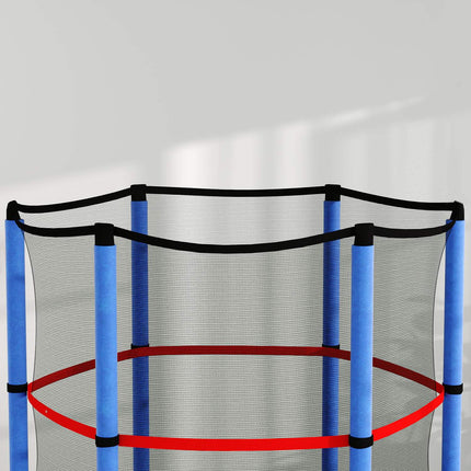 Dětská trampolína s ochrannou sítí – do interiéru i exteriéru, Ø140 cm