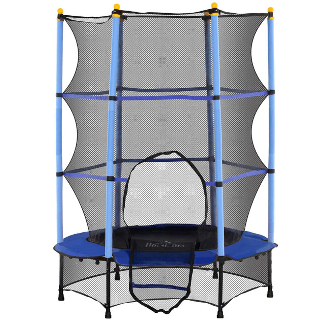Zahradní trampolína pro děti s ochrannou sítí Ø140 cm