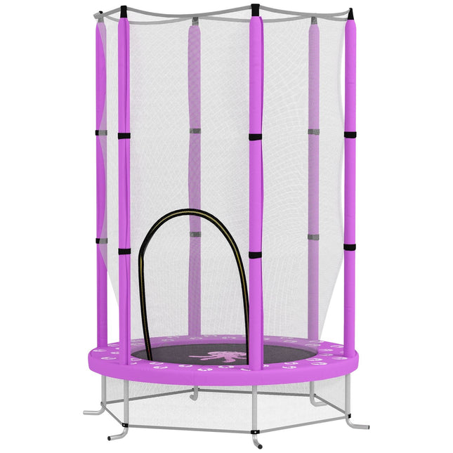 Dětská trampolína s ochrannou sítí, Ø140 cm
