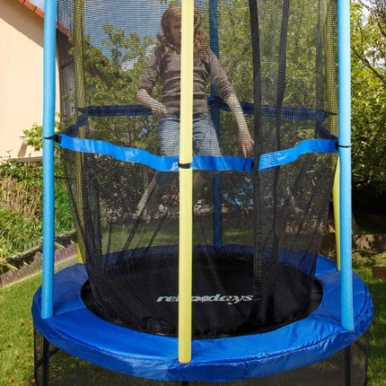 Dětská trampolína s ochrannou sítí