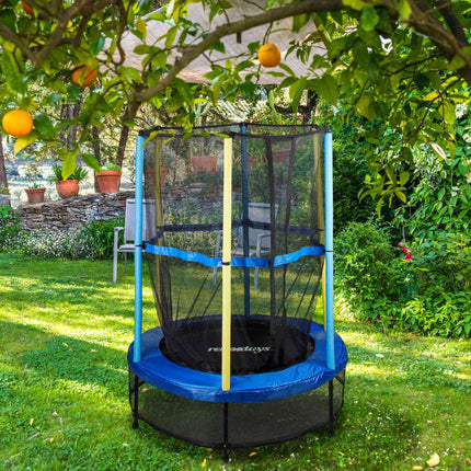 Dětská trampolína s ochrannou sítí