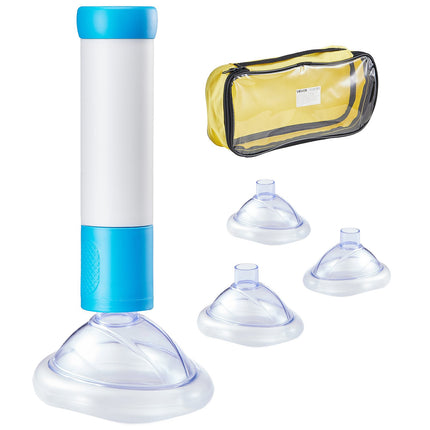 Choking Rescue Device, Manual Suction Pump With 4 Masks